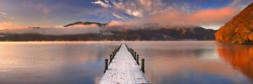 Jetty In Lake Chuzenji - Japan  