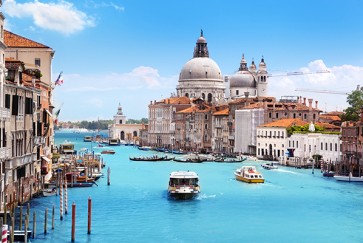 Joseph Mile - Grand Canal and Basilica Santa Maria  