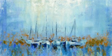 Silvia Vassileva - Boats in the Harbor I  