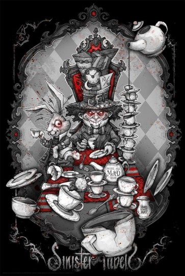 Big Chris - Sinister Fables - Alice in Wonderland - Mad Hatter - We're All Mad Here