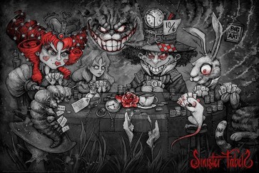 Big Chris - Sinister Fables - Alice in Wonderland - Mad Hatter - We're All Playing Poker