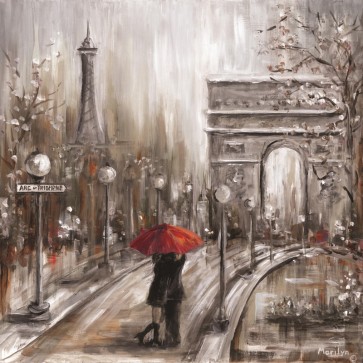 Marilyn Dunlap - Rainy Embrace by the Arc