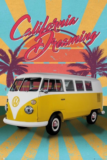 VW Camper - California Dreaming