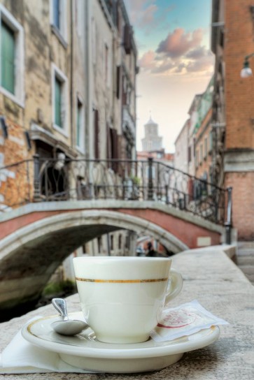 Alan Blaustein - Venetian Canale Caffe #1