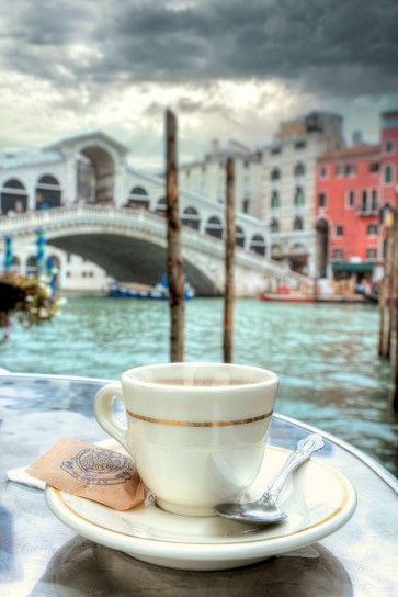 Alan Blaustein - Caffe Rialto Bridge #1
