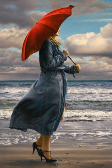 Paul Kelley - Red Umbrella