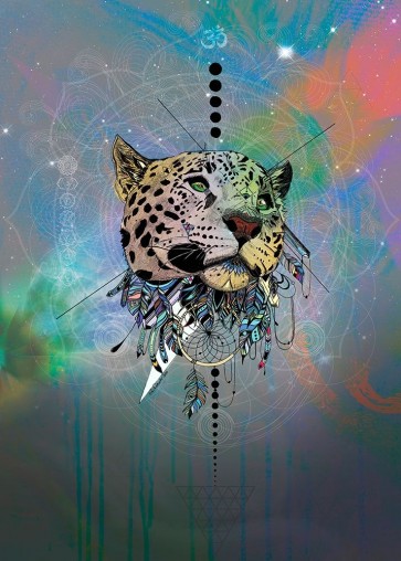 Karin Roberts - Cosmic Leopard