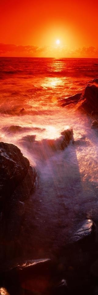 Doreen Sharp - Red Ocean Sunset