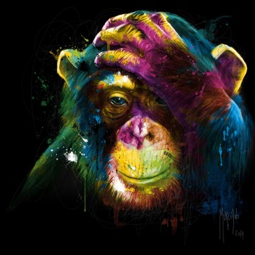 Patrice Murciano - Animals - Chimp - Darwin Preoccupations