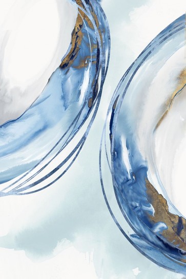 Emma Peal - Blue Water Rings I
