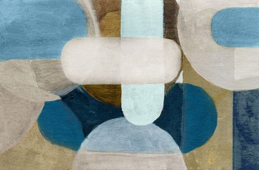 Merri Pattinian - Hues of Indgio I 
