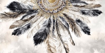 Eva Watts - Necklace of Feathers I 