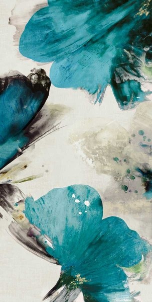 Asia Jensen - Blue Ribbon Blooms II 