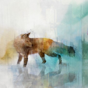 Ken Roko - Fox on Teal II