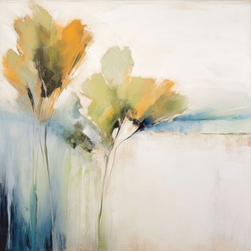 Irena Orlov - Blue Green Flowers I