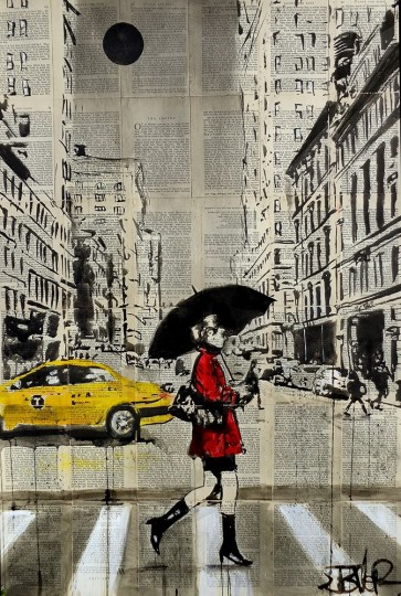 Loui Jover - Red Coat