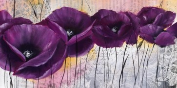 Isabelle Zacher-Finet - Pavot Violet I  