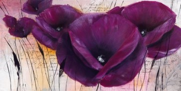 Isabelle Zacher-Finet - Pavot Violet II  