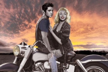 Elvis & Marilyn Ridin'  
