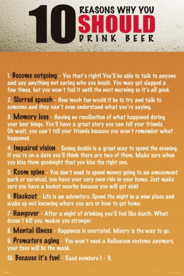 Beer - 10 Reasons to Drink  