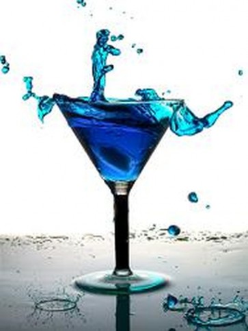 Splashing out of the Glass 