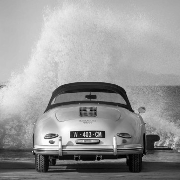Gasoline Images - Ocean Waves breaking on Vintage Beauties  (detail 2)