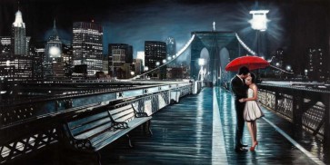 Pierre Benson - Kissing on Brooklyn Bridge