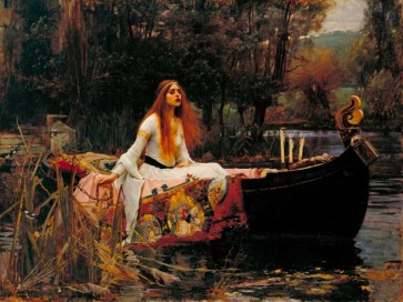 John William Waterhouse - The Lady of Shalott