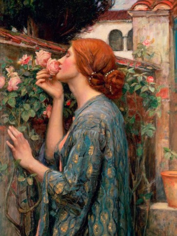 John William Waterhouse - The Soul of the Rose 