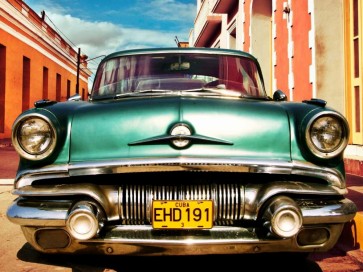Gasoline Images - Vintage American car in Habana, Cuba