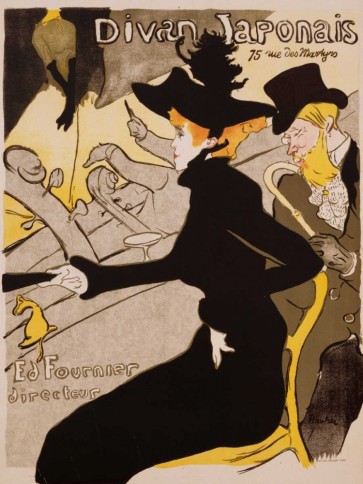 Henri de Toulouse-Lautrec - Divan Japonais Poster