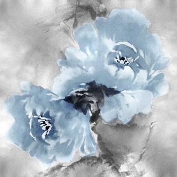 East Urban Home - Flower Bloom On Silver II
