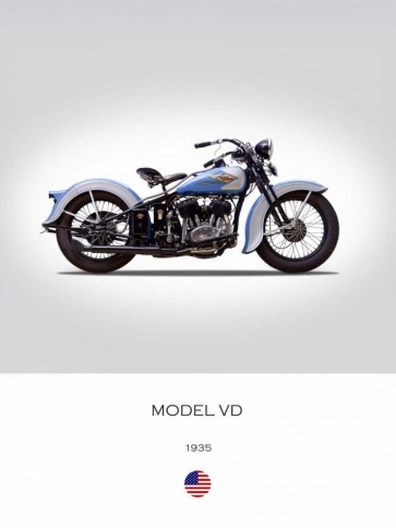 Mark Rogan - Harley Davidson Model VD 1935