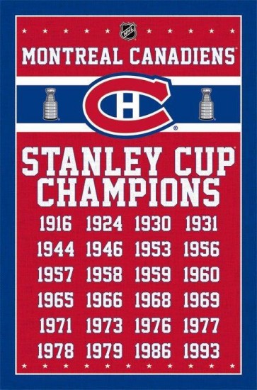 Montreal Canadiens - Stanley Cup Champions