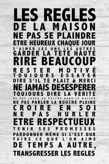 Les règles de la maison II