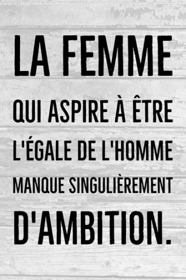 La femme qui aspire