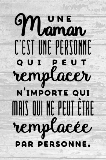 Maman - remplacée