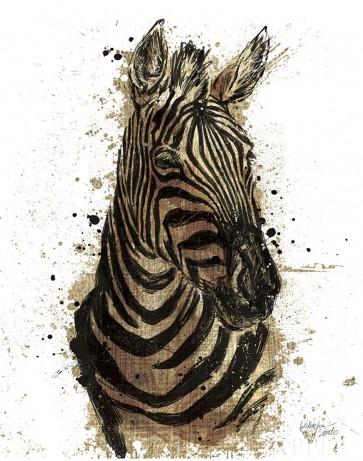 Studio Wellington - Gold Africa II on White Crop