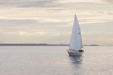 Alan Majchrowicz - Sailboat in Semiahmoo Bay