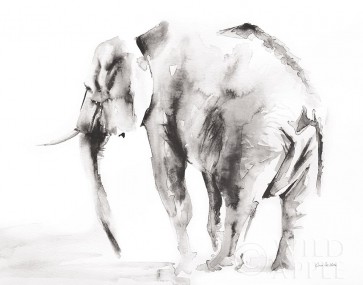 Aimee Del Valle - Lone Elephant Gray Crop