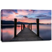 Dennis Aquino - Wooden Jetty Sunset I