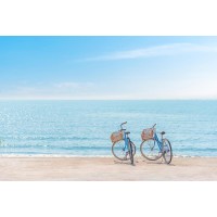 Jonathan James - Two Bicycles at the Beach