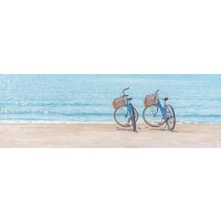 Jonathan James - Two Bicycles at the Beach