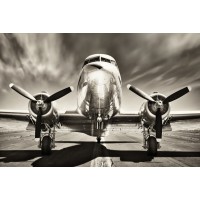 Adrian Smith - Airplane On A Runway