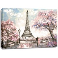 Arthur Heard - Paris View - Eiffel Tower I - Pink