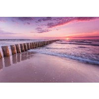 Maurizio Samperi - jetty - Pink Sunset