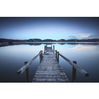 Dennis Aquino - Wooden Jetty - Calm Morning