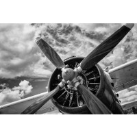 Adrian Smith - Close Up Of Old Airplane II