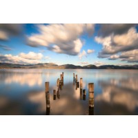 Dennis Aquino - Wooden Jetty - Cloudy Morning