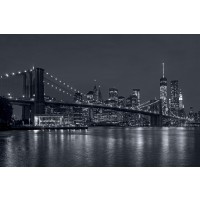 New York - Brooklyn Bridge at Night